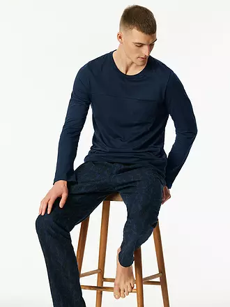 SCHIESSER | Pyjama Langarmshirt | 